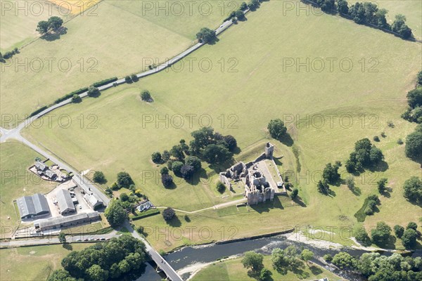 Brougham Roman fort (Brocavum) and Brougham Castle, Cumbria, 2018.