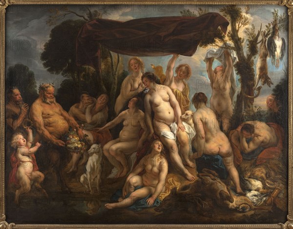 Le Repos de Diane, between 1623 and 1678. Creator: Jacob Jordaens.