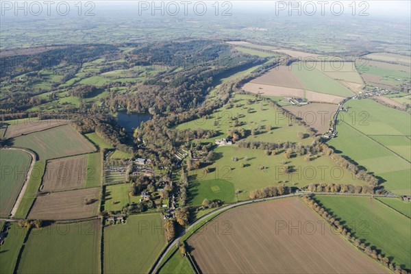 Stourhead landscape garden and park, Somerset and Wiltshire, 2017.