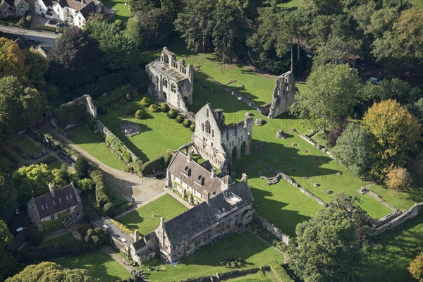 Wenlock Priory, the remains of a Cluniac Priory, Shropshire, 2017.