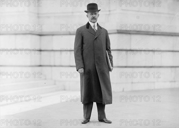 George Walbridge Perkins - Financier, 1911. Creator: Harris & Ewing.