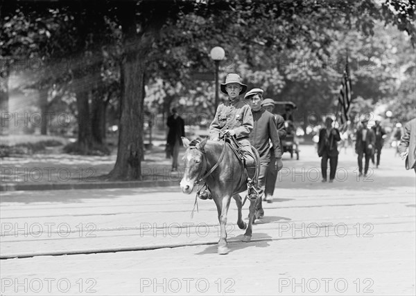 David Coxey, 1914. [Relative of US politician Jacob 'General' Coxey?).