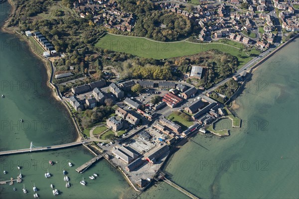 Priddy's Hard, a former Royal Ordnance Depot, Gosport, Hampshire, 2020.