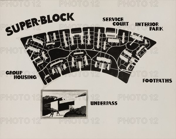 Poster by Record Section, Suburban Resettlement Administration,  1935-12.