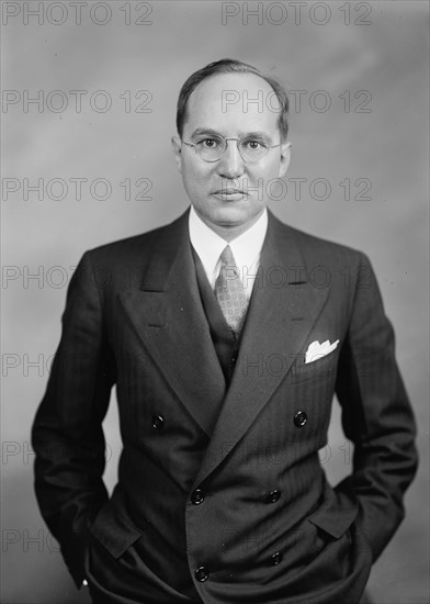 John W. Barriger III - Portrait, 1942. US businessman, railroad executive.