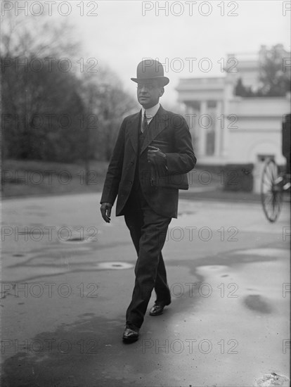 Newton Diehl Baker, Secretary of War, 1916. US Secretary of War 1916-1921.