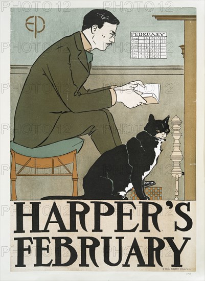 Harper's February, c1898. [Publisher: Harper Publications; Place: New York]