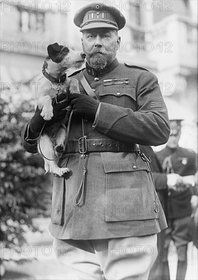 Belgian Mission To U.S. Maj. Leon Osterreith, 1917. Creator: Harris & Ewing.