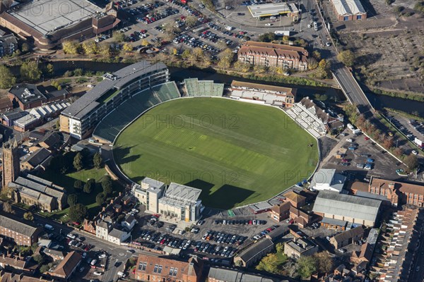 County Ground, Taunton, home of Somerset County Cricket Club, Somerset, 2017.