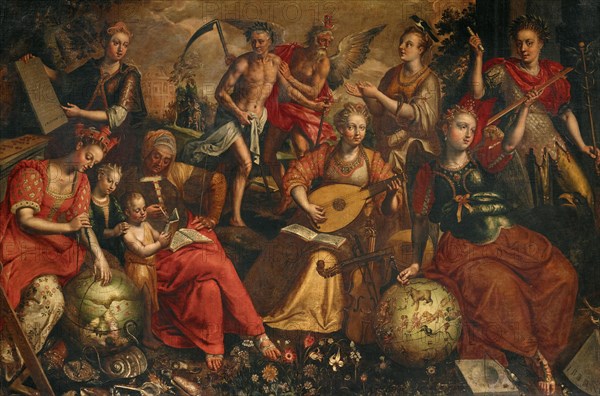 Allegory of the Seven Liberal Arts, Second half of the16th . Private Collection.