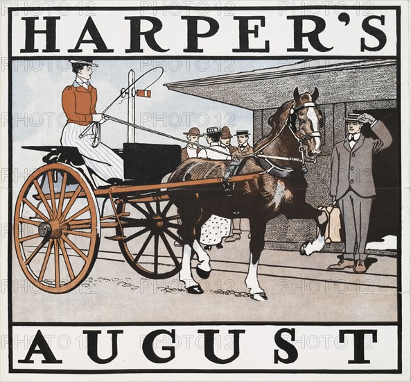 Harper's August, c1890 - 1907. [Publisher: Harper Publications; Place: New York]