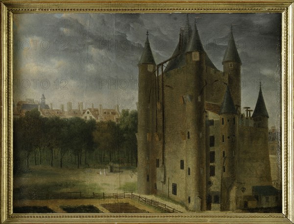 Tour du Temple, c. 1795. Found in the collection of the Musée Carnavalet, Paris.