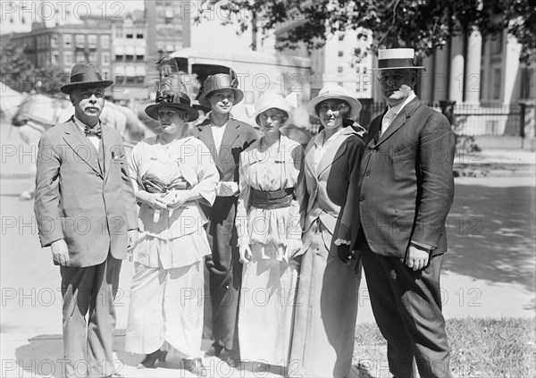 George Earle Chamberlain Sr., Senator From Oregon, 1914. Creator: Harris & Ewing.