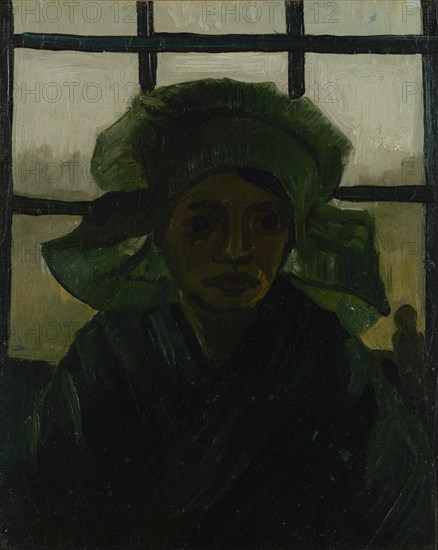 Head of a Woman, 1885. Found in the collection of the Van Gogh Museum, Amsterdam.