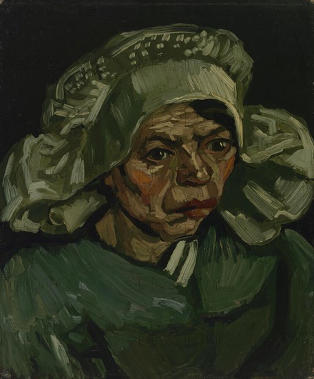 Head of a Woman, 1885. Found in the collection of the Van Gogh Museum, Amsterdam.