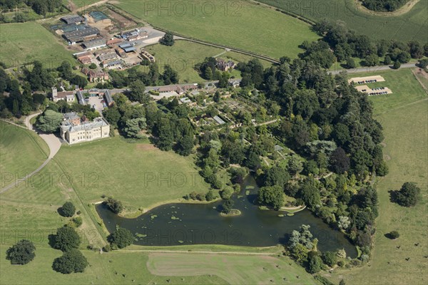 Spetchley Hall, pleasure grounds and walled kitchen garden, Worcestershire, 2016.