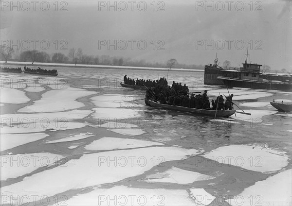 American University Training Camp - Engineers From Training Camp On Potomac, 1917.