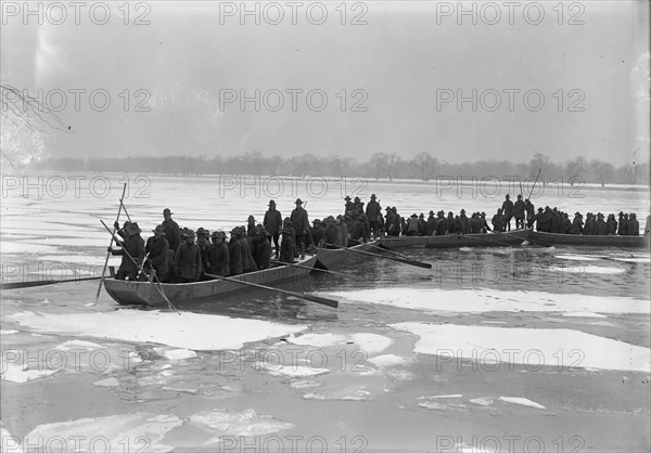American University Training Camp - Engineers From Training Camp On Potomac, 1917.