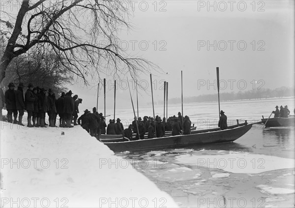 American University Training Camp - Engineers From Training Camp On Potomac, 1917.