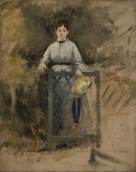 La Servante ou A la barrière, between 1865 and 1870. The Servant, or, At the Gate.