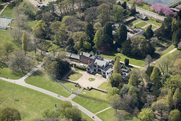 Wythenshawe Hall, a sixteenth century timber-framed manor house, Manchester, 2021.