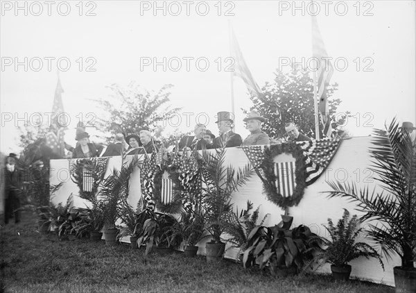 Cavalry Review By President Wilson, Washington, DC, 1913.  Creator: Harris & Ewing.