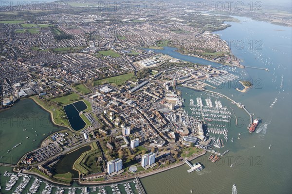 Gosport High Street Heritage Action Zone and town centre, Gosport, Hampshire, 2020.