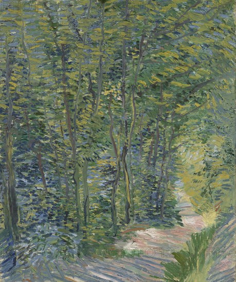 Path in the Woods, 1887. Found in the collection of the Van Gogh Museum, Amsterdam.