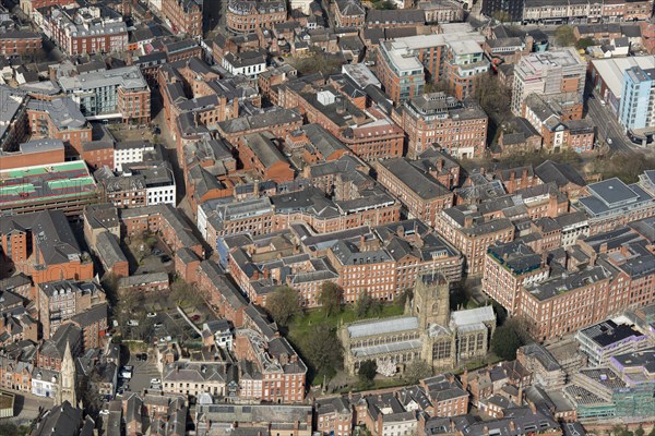 The Lace Market, part of Nottingham Heritage Action Zone, City of Nottingham, 2021.