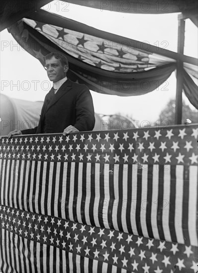 Newton Diehl Baker, Secretary of War, Speaking, 1917. US Secretary of War 1916-1921.