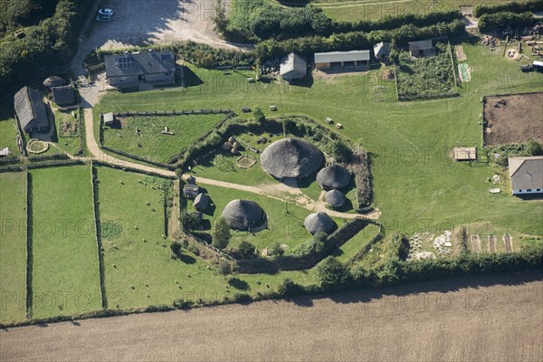 Butser Ancient Farm, an archaeological open air museum, Petersfield, Hampshire, 2016.