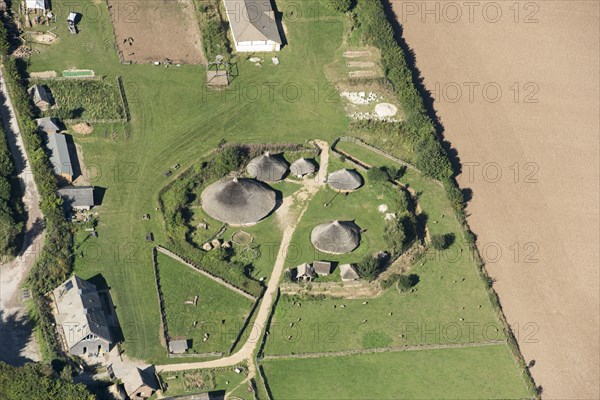 Butser Ancient Farm, an archaeological open air museum, Petersfield, Hampshire, 2016.