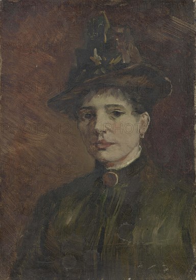 Portrait of a Woman, 1886. Found in the collection of the Van Gogh Museum, Amsterdam.