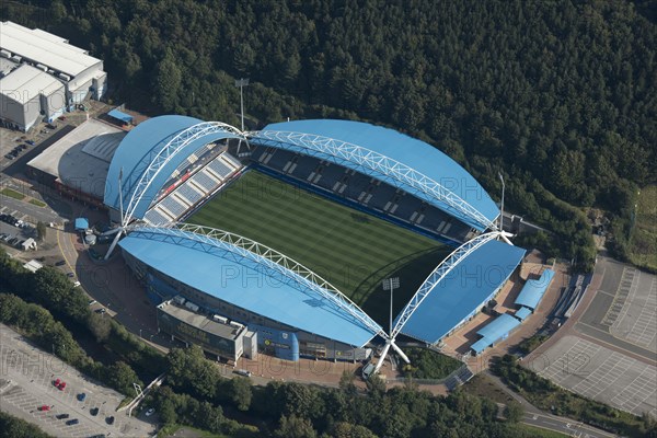 Kirklees Stadium, home of Huddersfield Town Association Football Club, Kirklees, 2020.