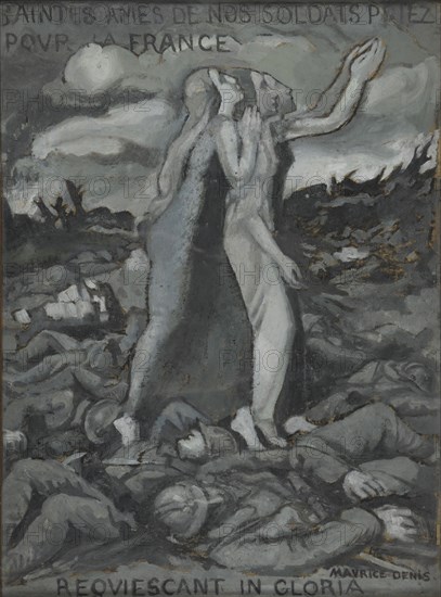 Pour la France, ca 1918-1919. Found in the collection of the Musée des Beaux-Arts, Reims.