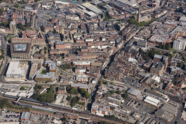 Wakefield town centre and Upper Westgate High Street Heritage Action Zone, Wakefield, 2020.