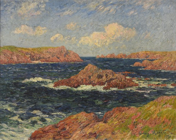 L'Ile de Kerellec (Ouessant), 1901. Found in the collection of the Musée des Beaux-Arts, Reims.