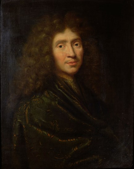 Portrait of the author Moliére (1622-1673), 17th century. Creator: Mignard, Pierre (1612-1695).