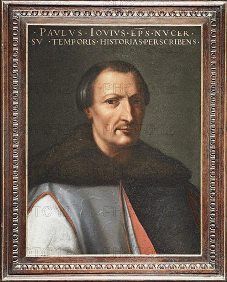 Portrait of Paolo Giovio, Between 1552 and 1568. Creator: Dell'Altissimo, Cristofano (1525-1605).