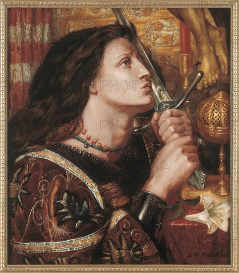 Joan of Arc, 1863. Found in the collection of the Musée d'Art Moderne et Contemporain, Strasbourg.