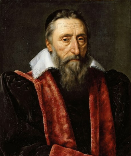 Portrait of Guillaume du Vair (1556-1621), c. 1615-1620. Creator: Pourbus, Frans (II), (School)  .