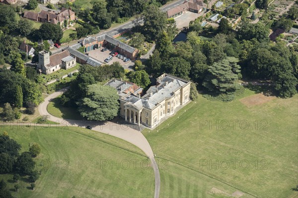 Spetchley Hall and Roman Catholic Chapel, stables, and Church of All Saints, Worcestershire, 2016.