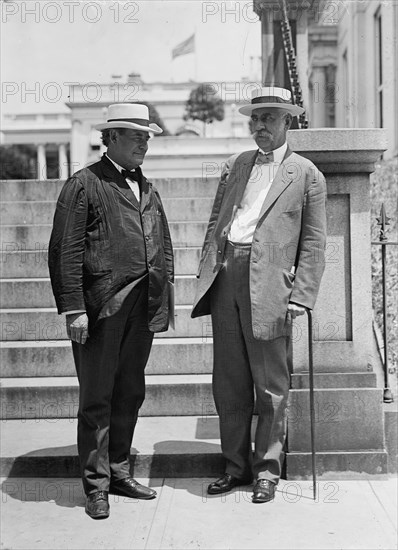 William Jennings Bryan, Rep. from Nebraska, with John R. Silliman, 1914. Creator: Harris & Ewing.