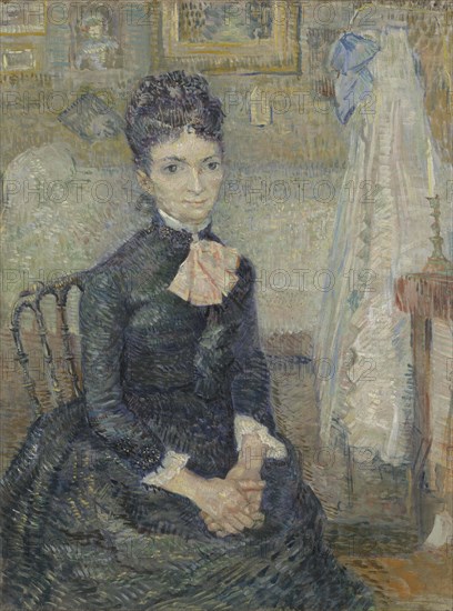 Portrait of Léonie Rose Charbuy-Davy, 1887. Found in the collection of the Van Gogh Museum, Amsterdam.