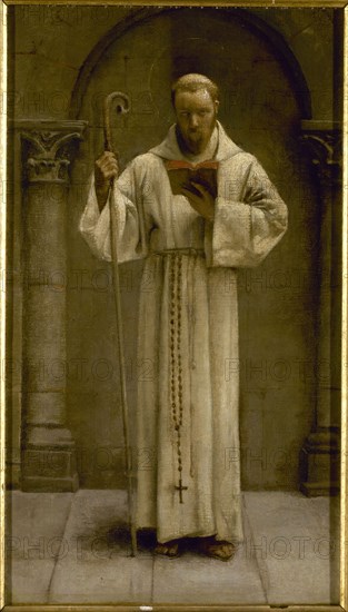 Esquisse pour l'église de Bagneux : Saint Herbland, c.1877. Creator: Pascal Adolphe Jean Dagnan-Bouveret.