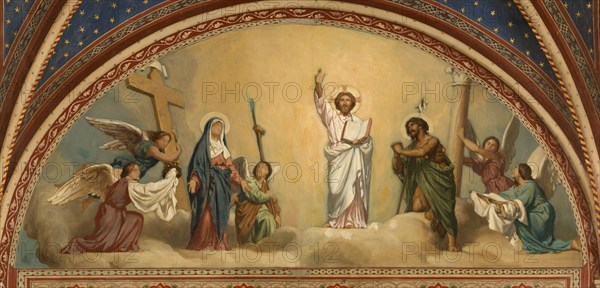 Esquisse pour l'église de Saint-Germain-des-Prés : Le Jugement Dernier, c.1872. Creator: Alexandre Jean Baptiste Hesse.