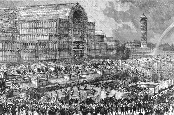 ''The Great Unionist Fete at the Crystal Palace", 1890. Creator: Unknown.