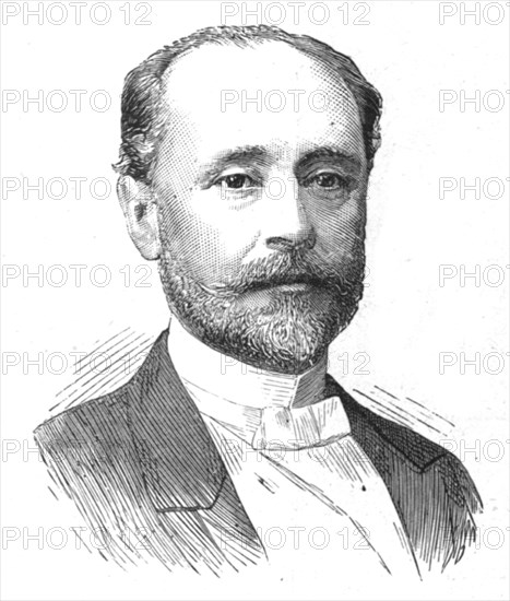''Don Miguel Juarez Celman, President of the Argentine Republic since 1886', 1890. Creator: Unknown.