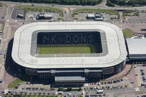 Stadium MK, home of Milton Keynes Dons and Milton Keynes Dons Women Football Clubs, Milton Keynes, 2017.