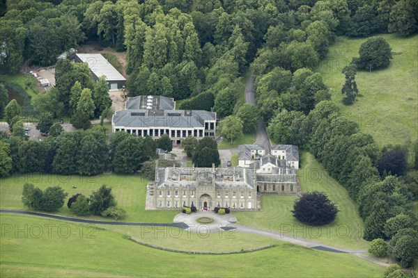 Donington Hall and attached private chapel and service wings, Leicestershire 2018.